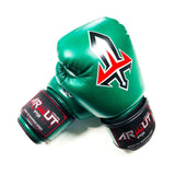 Arwut Muay Thai Boxing Gloves BG1 Emerald Green