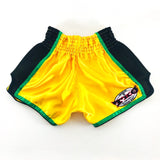 Arwut Kids "Bravery" Muay Thai Shorts BS2 Yellow