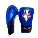 Arwut Lace Up Boxing Gloves BG3 Blue