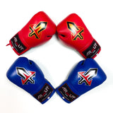 Arwut Lace Up Boxing Gloves BG3 Blue