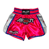 Arwut Muay Thai Shorts BS3 Pink/Gray