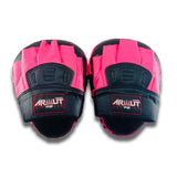 Arwut Focus Mitts Curved Genuine Leather FMC1 Black/Pink