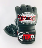 TKO MMA Gloves Genuine Leather MMAG1 Black