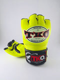 TKO MMA Gloves Genuine Leather MMAG1 Yellow