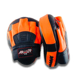 Arwut Focus Mitts Curved Genuine Leather FMC1 Black/Orange