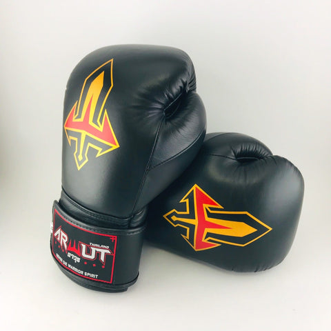 Arwut "Black Edition" Muay Thai Boxing Gloves BG2 Black