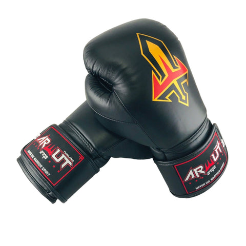 Arwut "Black Edition" Muay Thai Boxing Gloves BG2 Black