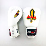 Arwut Muay Thai Boxing Gloves BG1 White
