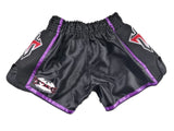 TKO Muay Thai Shorts BS2 Black/Pink/Purple